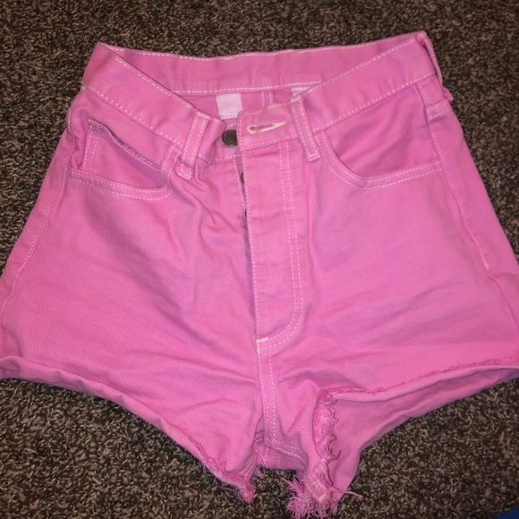 Brandy Melville Shorts Rare Brandy Melville Pink Shorts Poshmark